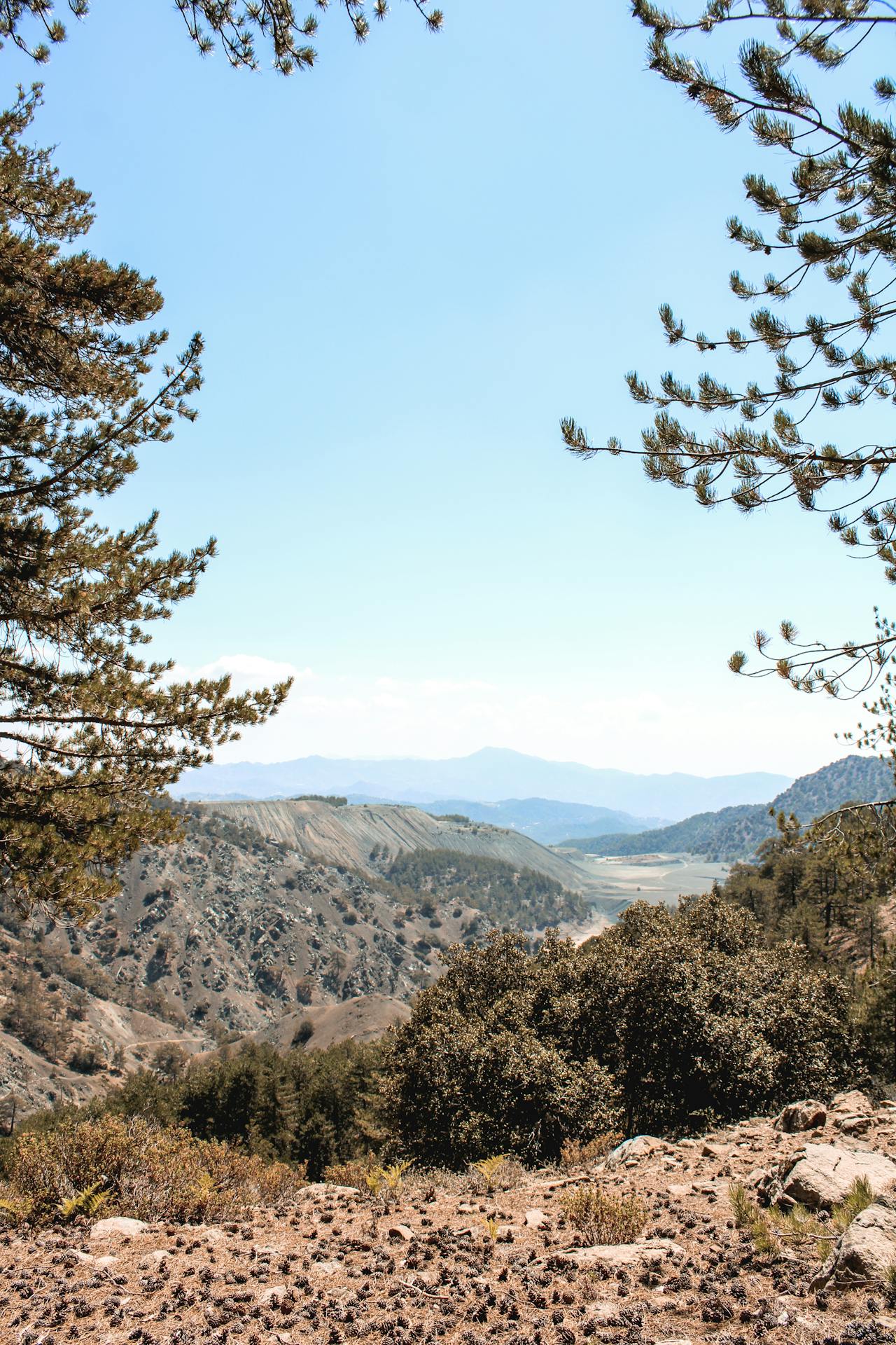 Troodos Mountains Cyprus — pine-forested valleys and ancient stone villages