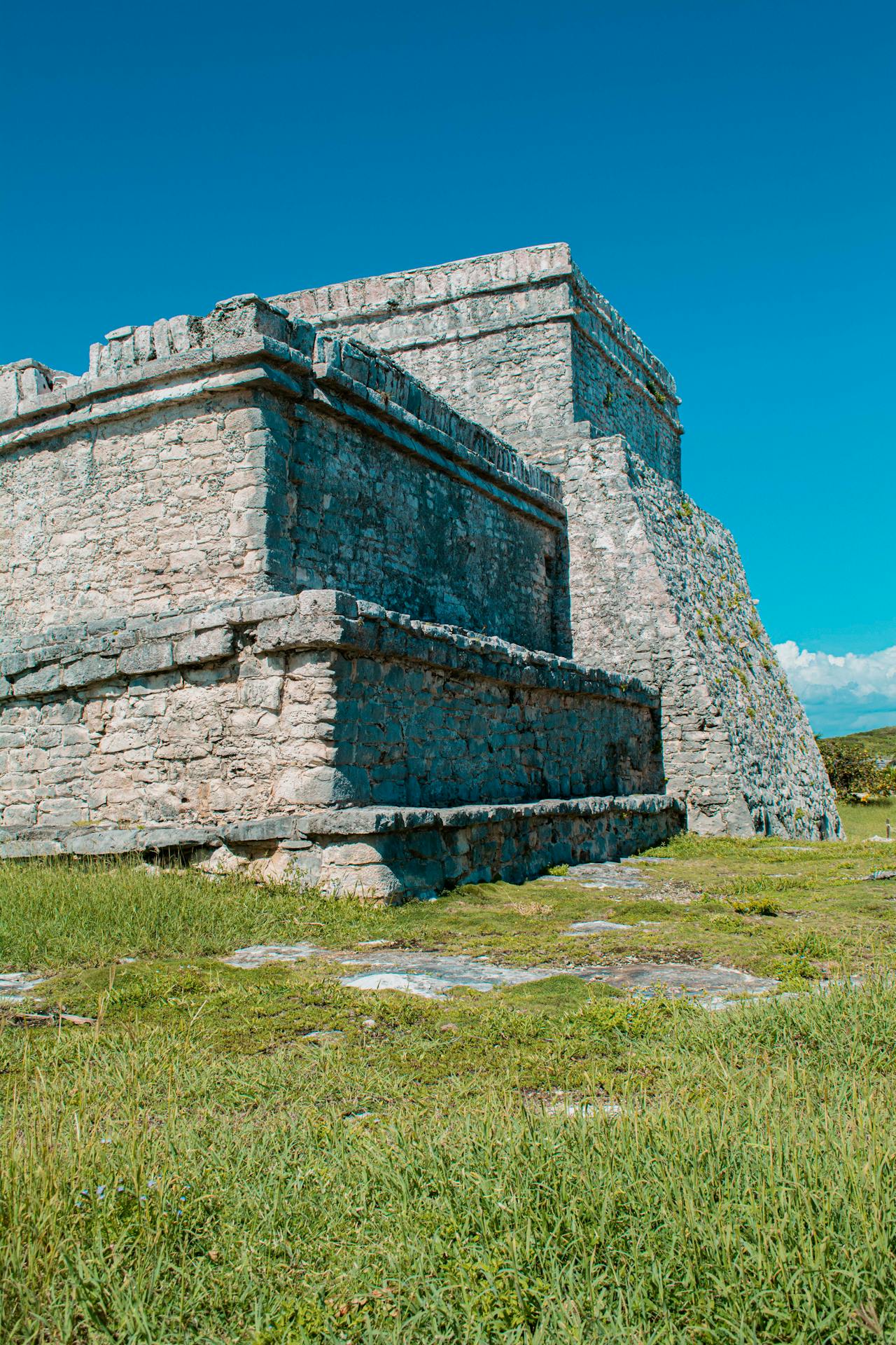 Ancient Mayan ruins of Tulum on the Caribbean coast, Mexico
